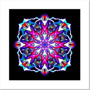 Mystery Number 1 Mandala Eye Candy Posters and Art